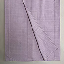 薄紫紬無地単衣