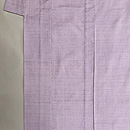 薄紫紬無地単衣