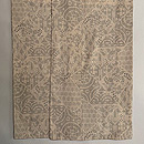 本場結城 100亀甲 練り色植物文様袷