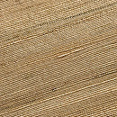 紅花染め卵色の紬無地袷