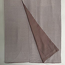 栗山吉三郎作 辛子色行儀小紋の袷