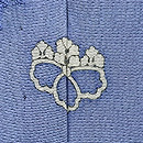 荒磯にカモメ文様の単衣付下