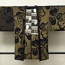 金通し黒の羽織　正面