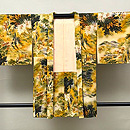 秋の風景、染めの羽織　正面