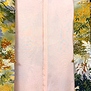 秋の風景、染めの羽織　羽裏