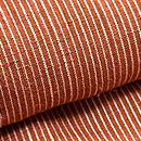 赤と白の縞の結城紬