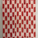 大きな刷毛目絣紬