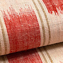 大きな刷毛目絣紬