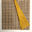 縞に格子文様の郡上紬