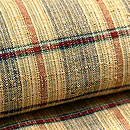 縞に格子文様の郡上紬