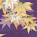 もみじの小紋袷