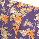 もみじの小紋袷