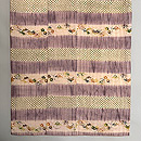 絞りと型絵染めの訪問着