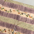 絞りと型絵染めの訪問着