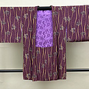 立涌に桐葉文様羽織　正面