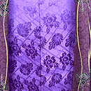 立涌に桐葉文様羽織　羽裏