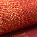 紅柄色格子の郡上紬