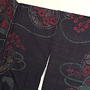 鼓文様の結城縮