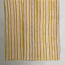 レモンイエロー縞の錦紗袷