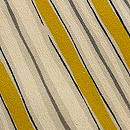 レモンイエロー縞の錦紗袷