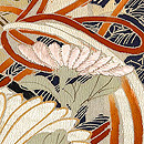 花車文様の色留袖