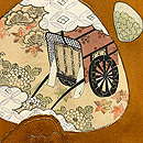 貝合わせの長羽織　質感・風合