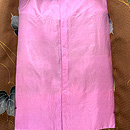 丁子茶色蔦の葉文様羽織　羽裏