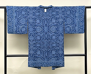 縹色カシミール羽織