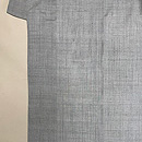 浦野理一作 水浅黄色縦節無地袷