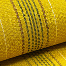 山下めゆ作 黄八丈袷着物