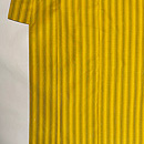 山下めゆ作 黄八丈袷着物