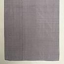 薄鼠色無地紬