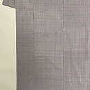 薄鼠色無地紬