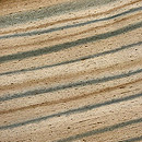 手書き横縞ぜんまい紬