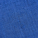 瑠璃色の色無地結城紬