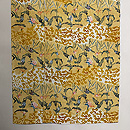 菜ばな段縞文様絞りに型絵染付下