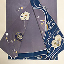 光琳水に双葉葵の五ツ紋訪問着