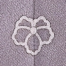 灰青源氏香文様付下