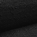 黒地紬の道中着　質感・風合