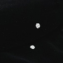 別珍地ドット柄の道中着　質感・風合