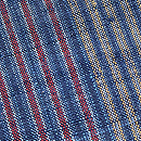 多色縦縞の飯田紬