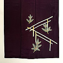 橋掛文様の付下