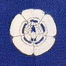 四季の花文様の道行　質感・風合