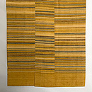 志村ふくみ作 「茶 べんがら縞」