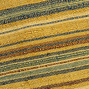 志村ふくみ作 「茶 べんがら縞」