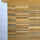 志村ふくみ作 「茶 べんがら縞」