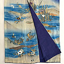 四季花鳥文様曙染めの色留袖