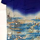 四季花鳥文様曙染めの色留袖