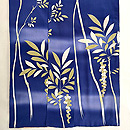 南天文様の付下