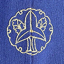 南天文様の付下